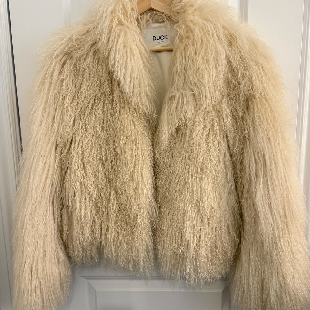 Stylish Cream Teddy Jacket for Women